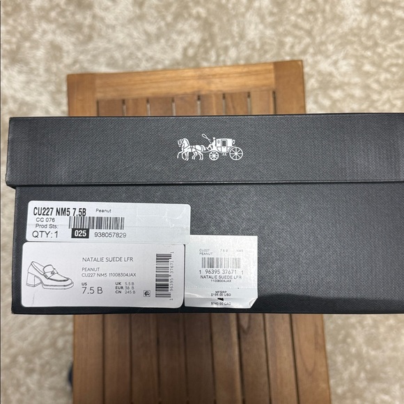 Coach Women’s Natalie Heeled Loafers size 7.5 - Picture 9 of 9